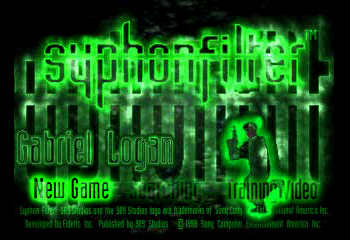 Syphon Filter Title Screen